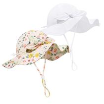 Chapéu de sol Weradau Baby Girl Summer UPF50+ 2-4 anos
