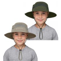 Chapéu de sol Zando Outdoor Boys com proteção UV de 5 a 13 anos Chapéu de sol Zando Outdoor Boys com proteção UV de 5 a 13 anos