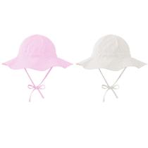 Chapéu de sol Zando para menina/menino com aba larga UPF 50+ 6-12 meses