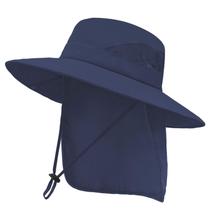 Chapéu de sol ZOORON com aba larga e proteção UV