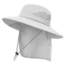 Chapéu de sol ZOORON com aba larga e proteção UV