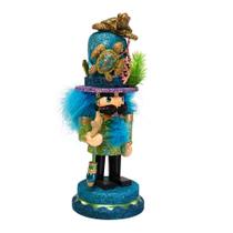 Chapéu de tartaruga marinha Nutcracker Kurt Adler Hollywood 28 cm azul Chapéu de tartaruga marinha Nutcracker Kurt Adler Hollywood 28 cm azul