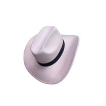 Chapéu de vaqueiro ocidental do vintage aba larga cavalheiro jazz chapéus cowgirl e cowboy