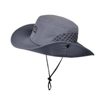 Chapéu De Verão Masculino Respirável Com Proteção Solar E Aba Larga Xinbaoguan 100% Poliéster