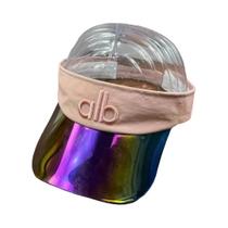 Chapéu De Verão Respirável Para Mulheres, Moda Com Letras, Boné De Praia Para Viagens E Golfe, Visor