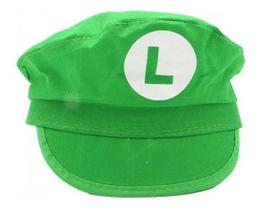 Chapéu Do Luigi Super Mário Bross Fantasia