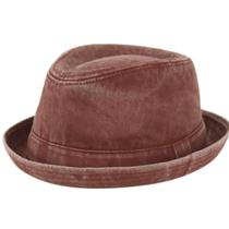 Chapéu EPOCH de algodão Fedora Burgundy grande GG Chapéu EPOCH de algodão Fedora Burgundy grande GG