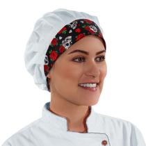 Chapéu Estampado Touca Hospitalar Chef de Cozinha - Wp Connect - Wp Confecções