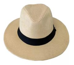 Chapéu Estilo Panamá Aba Larga Casual Praia Unissex 58