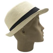 Chapéu Estilo Panamá Malandrinho Social Clássico (unisex) Cor:BegeTamanho:Unico