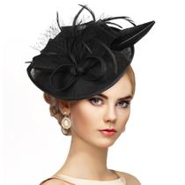 Chapéu Fascinators Hat Zinniday Kentucky Vintage Tea Party para mulheres