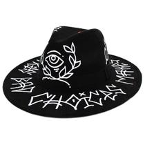 Chapeu fedora aguila - chapeus 25 - preto - tamanho único