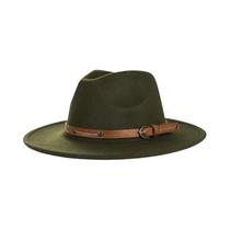 Chapéu Fedora De Lã Feminino E Masculino Para Inverno E Outono, Aba Reta, Feltro, Casual, Para Uso