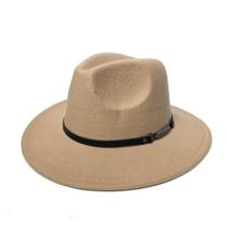 Chapéu Fedora Feltro Unissex Preto Cury Unissex Clássico Inverno Ajustável Chapéu Fedora Feltro Unissex Preto Cury Unissex Clássico Inverno Ajustável