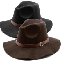 Chapéu Fedora Floppy Feltro Aba Média Cata Ovo Unissex