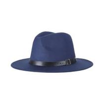 Chapéu Fedora Masculino de Lã Preta - Moda Jazz - Casual para Primavera/Verão