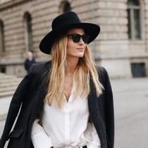 Chapéu Fedora Pluma Preto Aveludado Unissex Aba Média Com Regulagem Chapéu Fedora Pluma Preto Aveludado Unissex Aba Média Com Regulagem