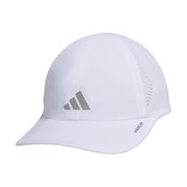 Chapéu feminino adidas Superlite branco/prateado metálico
