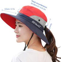 Chapéu Feminino Australiano com proteção UV