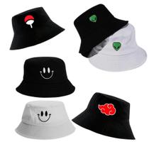 Chapéu Feminino Bucket Bordado
