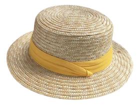 Chapéu Feminino D Palha Sintética Moderno Casual Praia Verão Chapéu Feminino D Palha Sintética Moderno Casual Praia Verão