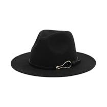 Chapéu Feminino De Proteção Solar Com Aba Larga Em Caqui, Estilo Masculino Com Cinto De Anel De