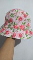 Chapéu feminino estampado moda verão - Tamanho Unico
