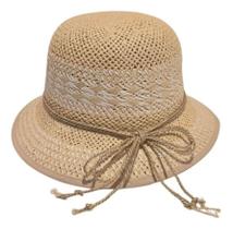 Chapéu Feminino Estilo Sofisticado Verão Com Lacinho Lindo