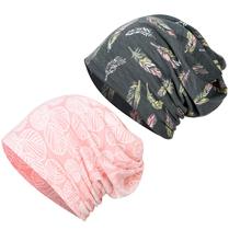 Chapéu feminino JarseHera, bonés de quimioterapia desleixados de algodão e turbante
