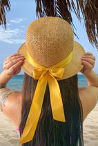 Chapeu Feminino Moda Praia Verão Laço Delicado Blogueira Chapeu Feminino Moda Praia Verão Laço Delicado Blogueira