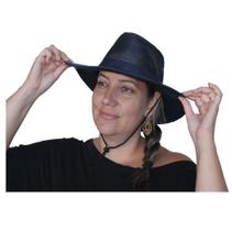 Chapéu Feminino Praia Poliéster Ajustável - 7cm Aba Chapéu Feminino Praia Poliéster Ajustável - 7cm Aba