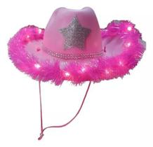 Chapéu Festa Ana Castela Rosa Que Brilha Com Led Luzes Rbd Chapéu Festa Ana Castela Rosa Que Brilha Com Led Luzes Rbd