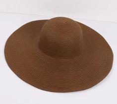 Chapéu Floppy Praia Caimento Natural Floppy Aba Grande - Empório Do Rio - Chapéu De Praia Feminino