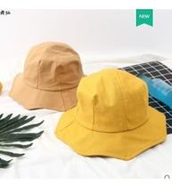 Chapéu Folha De Lotus Bucket Hat Estilo Koreano Estudante