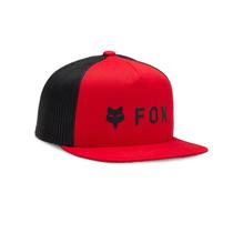 Chapéu Fox Racing Absolute SB Mesh Youth - Vermelho Flamejante