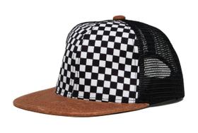 Chapéu Funky Junque Checkered para bebês e crianças de 12 a 24 meses