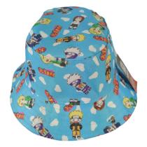 Chapéu Hat Aldeia da Folha Bucket Geek Naruto Anime Coleção