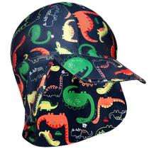 Chapéu Infantil de Praia Piscina Proteção Solar FPS Uv50+ Tip Top Boné Com Proteção De Nuca