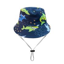 Chapéu Infantil Menino Bucket Estampado Boné Bebe Moda Praia