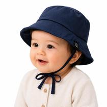 Chapeu Infantil Menino Johnny Fox Protecao UV50+ Azul - 9570 Chapeu Infantil Menino Johnny Fox Protecao UV50+ Azul - 9570