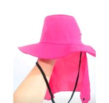 Chapéu infantil rosa australiano com proteção solar meninas 2 a 4 anos