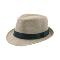 Chapéu Jazz Masculino E Infantil Com Aba Curta, Cor Sólida, Estilo Panamá, Respirável, De Palha,