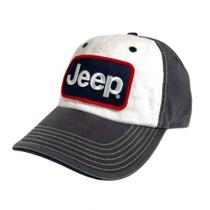 Chapéu Jeep Premium bordado em twill chino lavado Chapéu Jeep Premium bordado em twill chino lavado