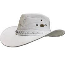 Chapeu Kepell Masculino Barretos Couro Branco Festa Conforto Chapeu Kepell Masculino Barretos Couro Branco Festa Conforto