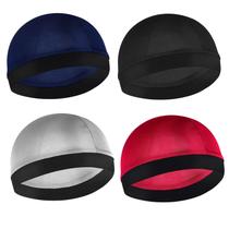 Chapéu Kifmurase Stocking Wave Cap para homens, 4 peças (preto, prata, azul marinho, vermelho) Chapéu Kifmurase Stocking Wave Cap para homens, 4 peças (preto, prata, azul marinho, vermelho)