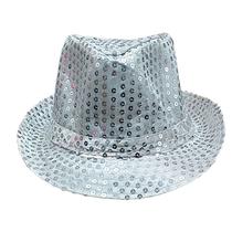 Chapéu Malandrinho Paetê Lantejoula Festa Carnaval Fantasia Cores Diversas Unissex