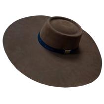 Chapéu Mangueira Aba 15 Reppetto Chapéu Gaúcho Unissex Marrom Preto Aba 15cm Feltro Sintético Chapéu Mangueira Aba 15 Reppetto Chapéu Gaúcho Unissex Marrom Preto Aba 15cm Feltro Sintético