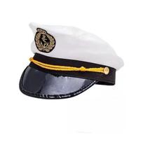 Chapéu Marinheiro Quepe Boina Capitão Fantasia Festa Carnaval