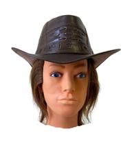 Chapéu Marrom Adulto Cantor Cowboy Caipira Festa Junina Chapéu Marrom Adulto Cantor Cowboy Caipira Festa Junina