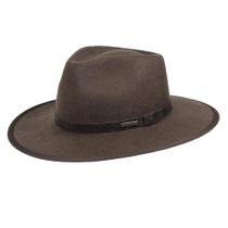 Chapéu Marrom Cavalgada Marcatto de Palha Revestida 24288